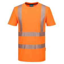 Portwest KX3 Hi-Vis sport póló S/S narancs 6XL láthatósági ruházat