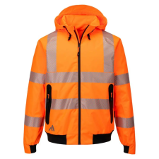 Portwest KX3 Sport Hi-Vis Rain Bomber narancs XL munkaruha