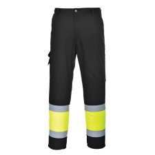 Portwest L049YBRXXXL Portwest Hi-Vis könnyű, kéttónusú Combat nadrág láthatósági ruházat