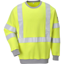 Portwest Lángálló, antisztatikus Hi-Vis pulóver láthatósági ruházat