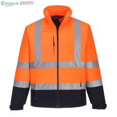 Portwest Láthatósági kontraszt Softshell (3L) - Narancs/Navy