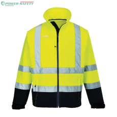 Portwest Láthatósági kontraszt Softshell (3L) - Sárga/Navy