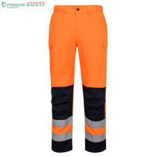 Portwest Lightweight Combat Trousers - Narancs/Navy láthatósági ruházat
