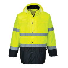 Portwest Lite TwoTone Traffic-S166 fényvisszaverő biztonsági kabát XXXL sárga