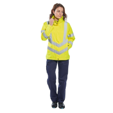 Portwest -LW70 HiVis légáteresztő védőkabát XL sárga