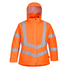 Portwest LW74 Női jól láthatósági téli kabát (narancs, XS)