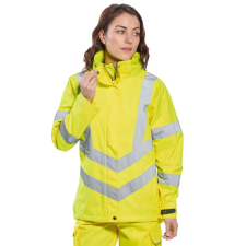 Portwest LW74 Női jól láthatósági téli kabát (sárga, 3XL) láthatósági ruházat
