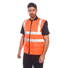 Portwest megfordítható Hi-Vis hővédő mellény, S469 XXL narancs