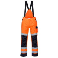 Portwest Modaflame Rain Multi Norm Arc nadrág Orange/Navy XXL