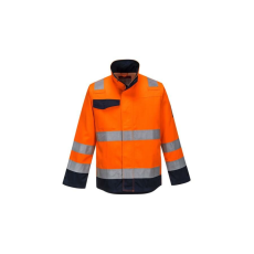 Portwest Modaflame RIS narancs/navy kabát