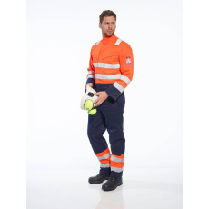 Portwest Modaflame RIS védőoverall Navy/Orange PORTWEST-MV29 XXXL Orange