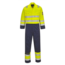 Portwest MV28 Modaflame Hi-Vis overál sárga-tengerészkék