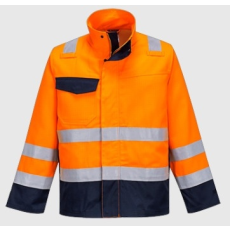 Portwest MV35 - Modaflame RIS narancs/navy kabát