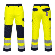 Portwest MV46 - Hi-Vis Modaflame lángálló derekas nadrág munkaruha