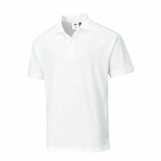 Portwest Nápoly Polo Shirt (fehér, M)