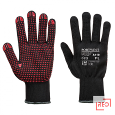 Portwest Nylon PVC pontozott kesztyű
