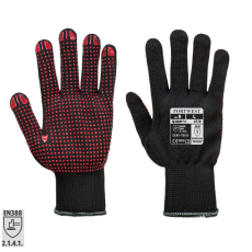 Portwest Nylon PVC pontozott védőkesztyű