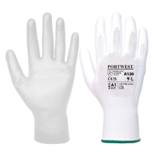 Portwest Nylon védőkesztyű PU tenyérmártott védőkesztyű