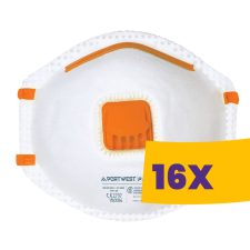 Portwest P101 FFP1 szelepes pormaszk 10db (Karton - 16 csomag) védőmaszk