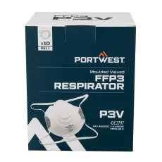 Portwest P311 Formázott FFP3 szelepes maszk (Pk10)