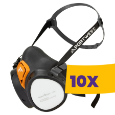 Portwest P440 A2P3 használatra kész félmaszk (Karton - 10 db) védőmaszk