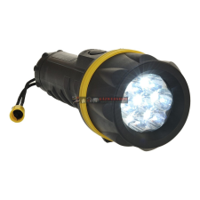 Portwest PA60 7 LED vízálló gumi zseblámpa világítás