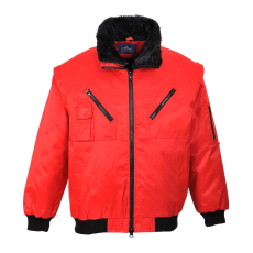 Portwest PJ10 Pilóta dzseki *PIROS*