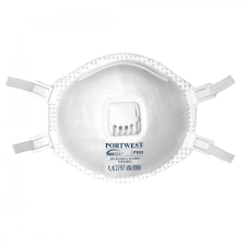 Portwest Portwest FFP3 szelepes Dolomit légzésvédő maszk (10 db) védőmaszk