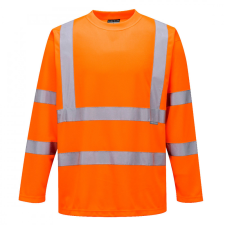 Portwest Portwest Hi-Vis hosszú ujjú póló láthatósági ruházat