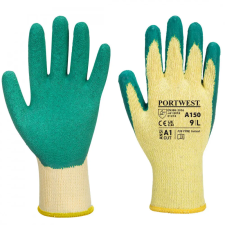 Portwest Portwest Mártott latex munkavédelmi kesztyű (A100 öko verzió) védőkesztyű