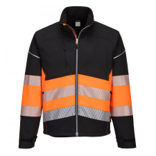 Portwest Portwest PW3 Hi-Vis Class 1 Softshell kabát munkaruha