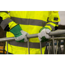 Portwest Prémium bőrkesztyű (zöld, 3XL) védőkesztyű