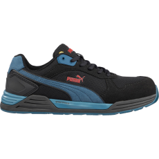 Portwest Puma Frontside BLK/Blue Low S1P ESD HRO SRC munkavédelmi cipő