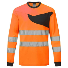 Portwest PW221 PW2 Hi-Vis hosszú ujjú póló munkaruha