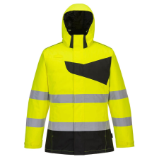 Portwest PW261 Hi-Vis Téli dzseki (sárga/fekete, M) láthatósági ruházat