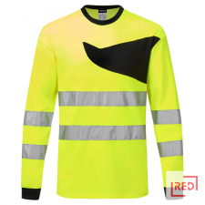 Portwest PW2 Hi-Vis hosszú ujjú póló munkaruha