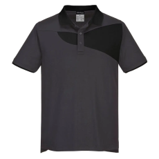 Portwest Pw2 Pólóing S/S Zoom Grey/Black XXL