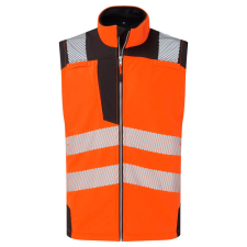Portwest PW325OBR4XL Portwest Hi-Vis Softshell Gilet mellény munkaruha
