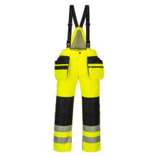 Portwest PW351 PW3 Hi-Vis téli nadrág sárga-fekete