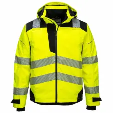 Portwest PW360 PW3 Extreme lélegző esőkabát sárga/fekete színben munkaruha