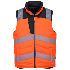 Portwest PW374 PW3 Hi-Vis Reversible mellény narancs-fekete láthatósági ruházat