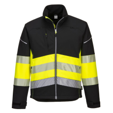 Portwest PW375 PW3 Hi-Vis kabát (3L) fekete-sárga