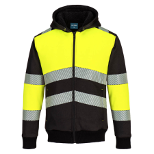 Portwest PW3 Class 1 zippzáros téli kapucnis pulóver munkaruha