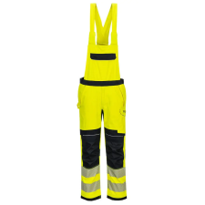 Portwest PW3 FR Modaflame Hi Vis kantáros nadrág Yellow/Navy XXL munkaruha