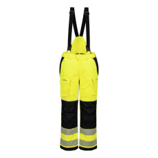 Portwest PW3 FR Modaflame Hi-Vis téli nadrág Yellow/Black XL