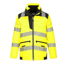 Portwest PW3 Hi-Vis 5-in-1 kabát Yellow/Black M láthatósági ruházat