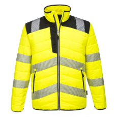 Portwest PW3 Hi-Vis Baffle kabát (sárga/fekete, S)