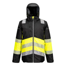 Portwest PW3 Hi-Vis Class 1 télikabát Yellow/Black 4XL láthatósági ruházat