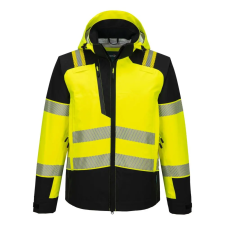 Portwest PW3 Hi-Vis esőkabát (3L) Yellow/Black S láthatósági ruházat