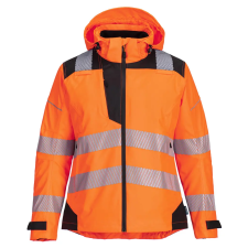 Portwest PW3 Hi-Vis női esőkabát Orange/Black XS láthatósági ruházat